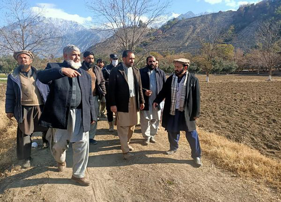وزیر زراعت گلگت بلتستان محمد کاظم میثم کا دورہ دیامر