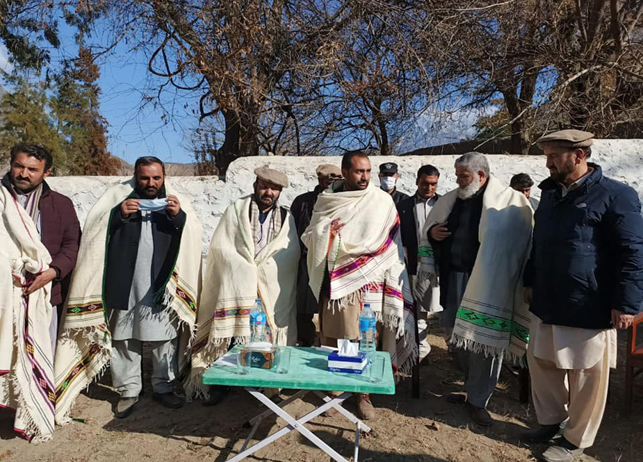 وزیر زراعت گلگت بلتستان محمد کاظم میثم کا دورہ دیامر
