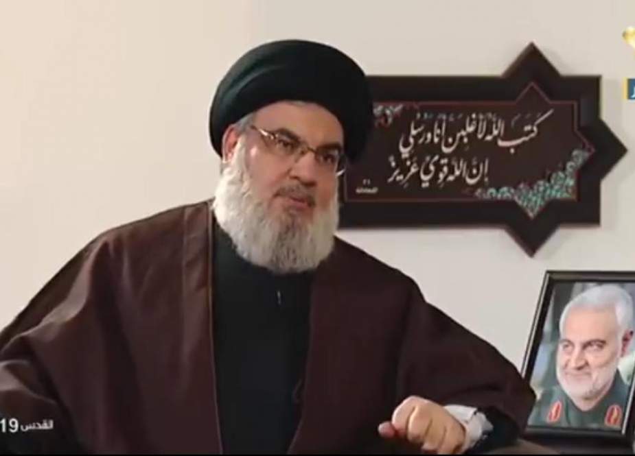 Sayyed Hasan Nasrallah, interview with Mayadeen TV.jpg