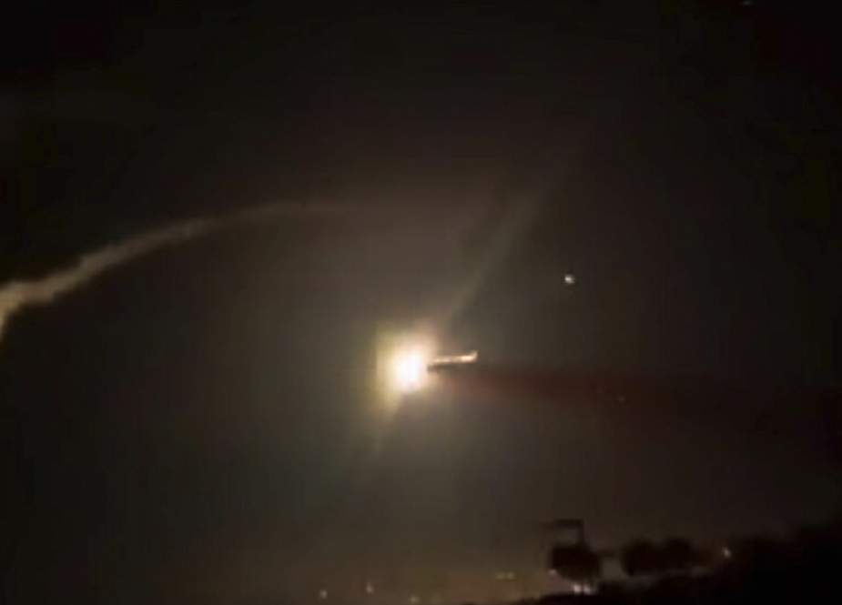Israeli aggression in Damascus airspace.jpg