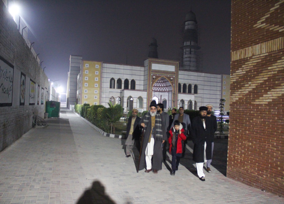 لاہور، اہل سنت علما کے وفود کی جامعہ عروۃ الوثقیٰ آمد کی تصاویر