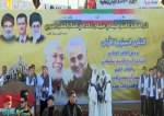 شام، البوکمال میں شہید کمانڈرز کی پہلی برسی کی عالیشان تقریب منعقد