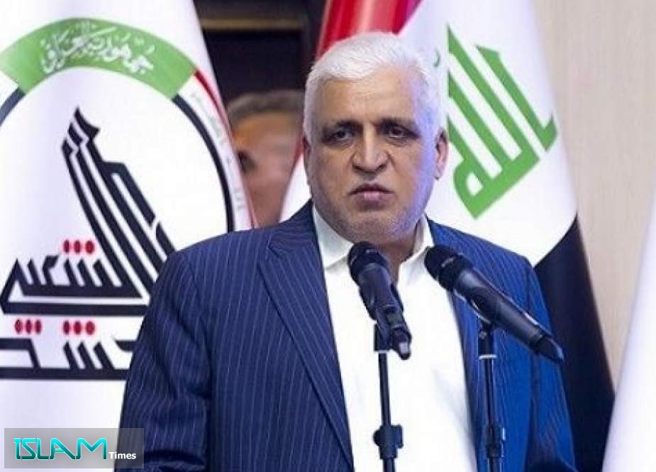 Head of Iraq’s Hashd Shaabi Underscores Penalizing All Culprits Involved in Suleimani-Muhandis