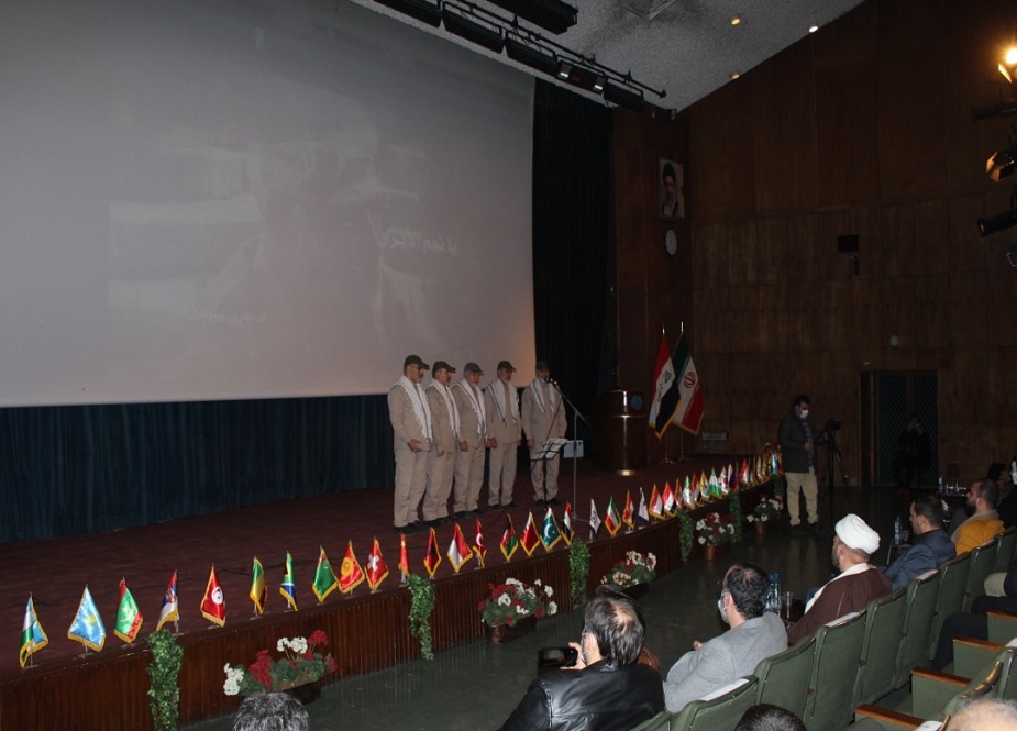 تہران یونیورسٹی میں شہید سلیمانی کی برسی پر انٹرنیشنل کانفرنس کی تصاویر