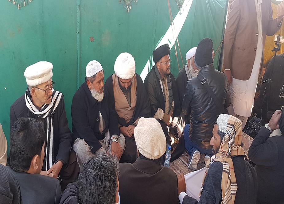 کوئٹہ، شیعہ ہزارہ شہدا کے لواحقین کے دھرنے کا پانچواں روز