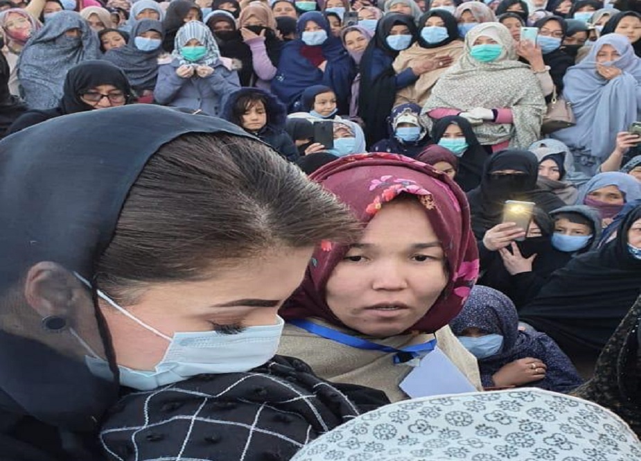 کوئٹہ، مریم نواز کی شہداء کے لواحقین سے ملاقات کی تصاویر