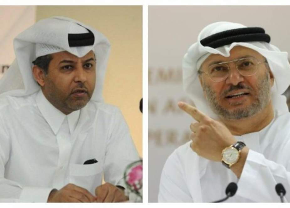 قطر ترد على تصريحات قرقاش بشان المصالحة