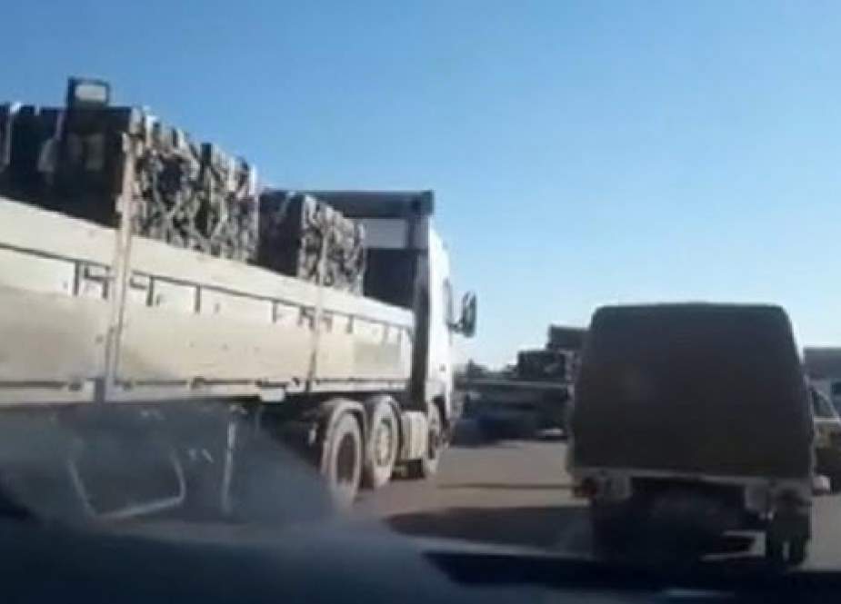 ائتلاف آمریکا 50 کامیون سلاح به سوریه ارسال کرد