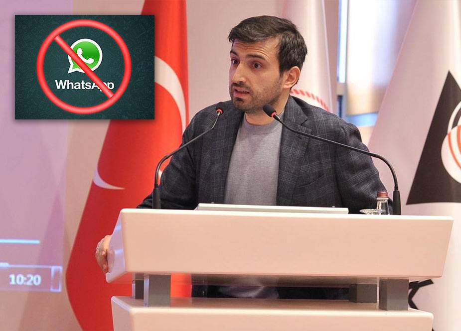 Bayraqdar da "WhatsApp"ı sildi