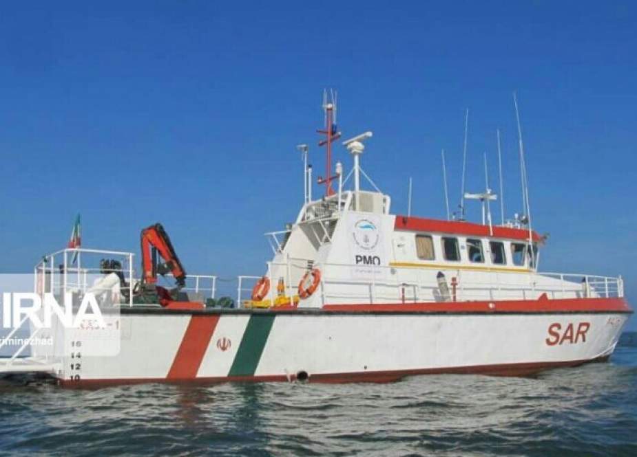 انقاذ أفراد السفينة الإيرانية التي تعطلت في بحر عمان