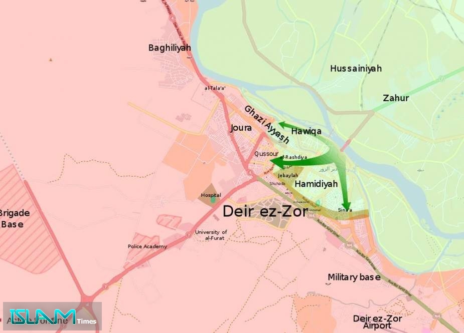 Syria Reports Israeli Aggression on Areas in Deir Ez-Zur, Al-Bukamal