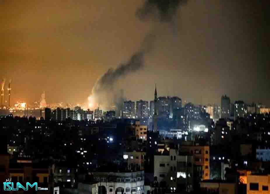 غزہ پر غاصب صیہونی رژیم کے وسیع حملے