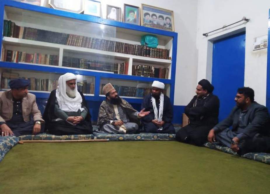 ملتان، رویت ہلال کمیٹی کے چیئرمین علامہ عبدالخبیر آزاد کی ایم ڈبلیو ایم کے رہنمائوں سے ملاقات