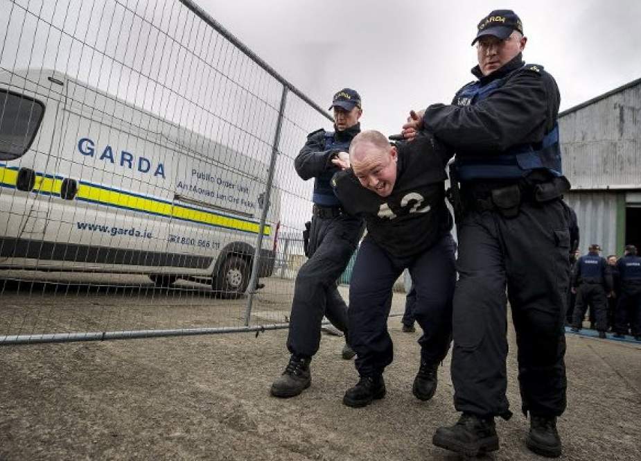 Ireland’s two police forces are taking part in an EU-funded project alongside Israel’s “torture ministry.”