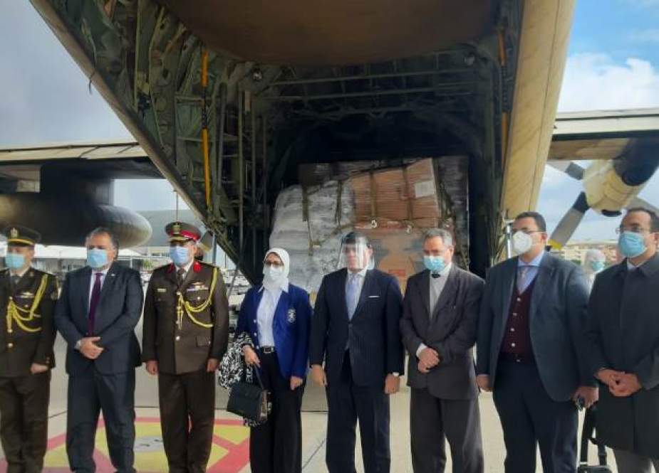 Egyptian, Kuwaiti aid planes arrive in Beirut.jpg