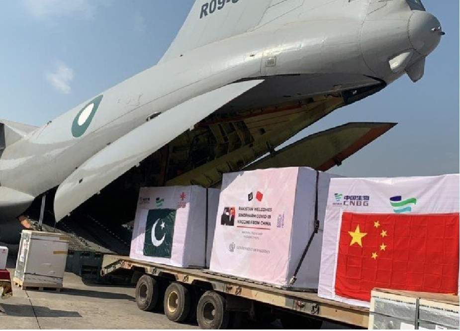 کورونا ویکسین لے کرپاک فضائیہ کا خصوصی طیارہ اسلام آباد پہنچ گیا