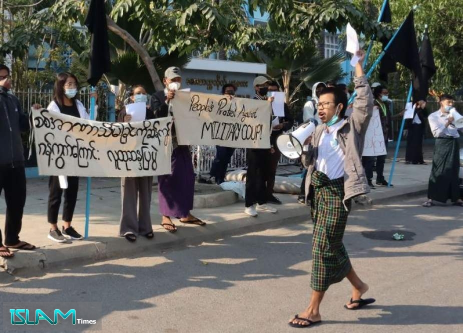 Anti-Coup Protest in Myanmar