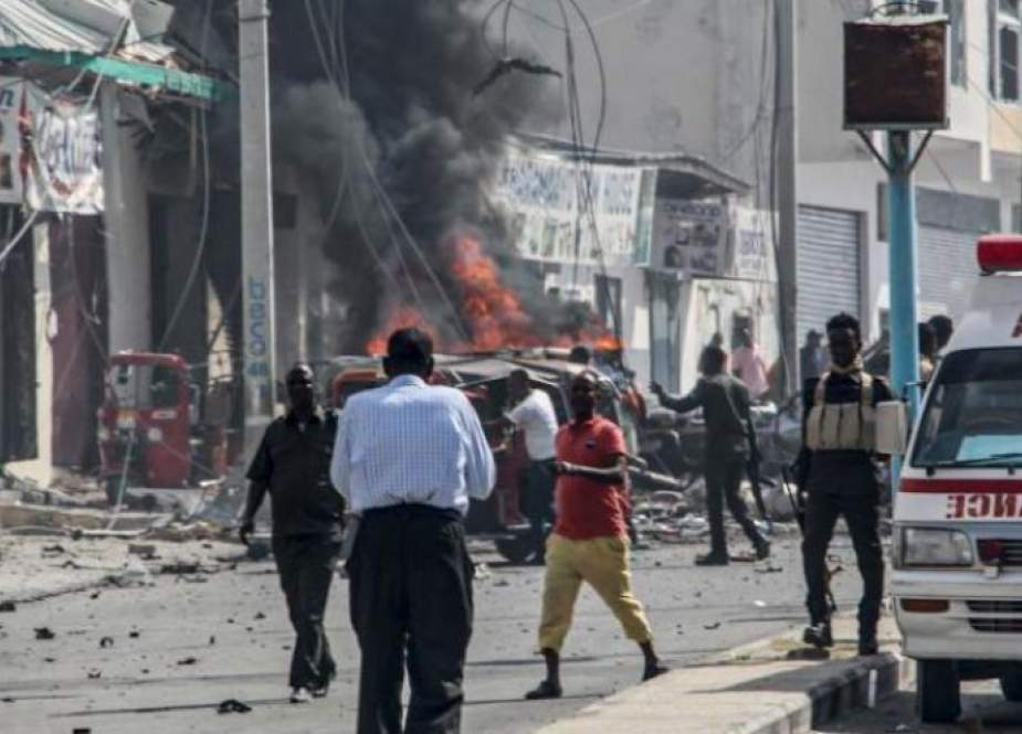 انفجار سيارة مفخخة قرب القصر الرئاسي في مقديشو