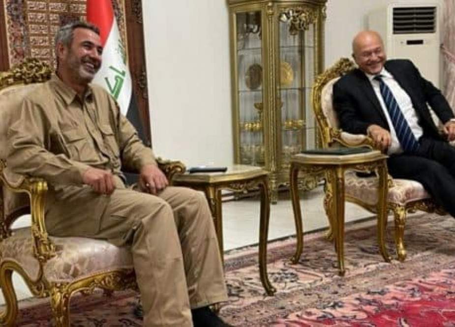 صالح ورئيس اركان الحشد الشعبي يؤكدان رفض الاعمال التخريبية