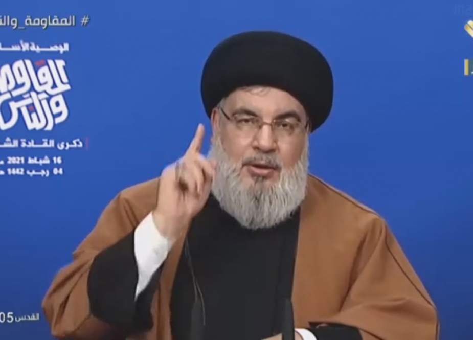 Hezbollah Secretary General Sayyed Hasan Nasrallah, warning.jpg
