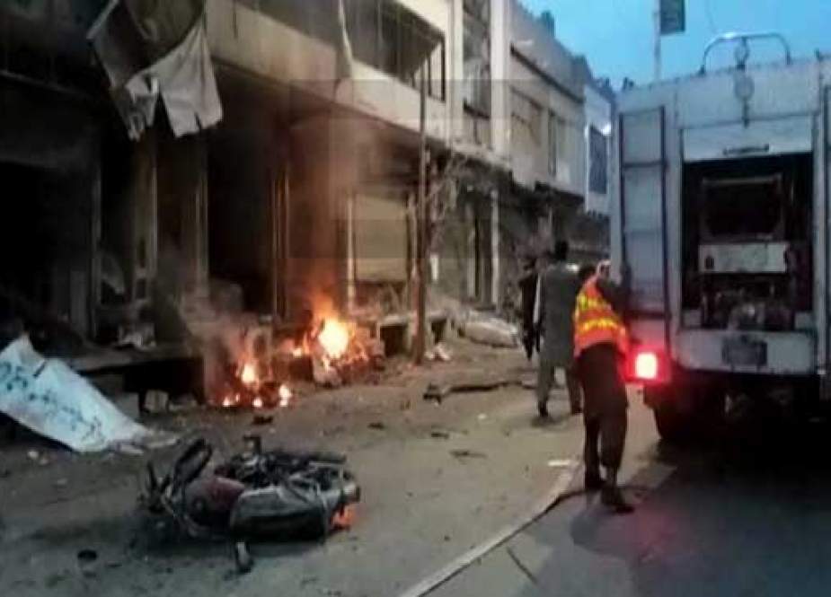 کوئٹہ میں مغربی بائی پاس پر دھماکا، ایف سی اہلکار شہید