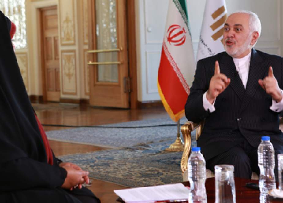 Iranian FM Mohamamd Javad Zarif in interview with Press TV