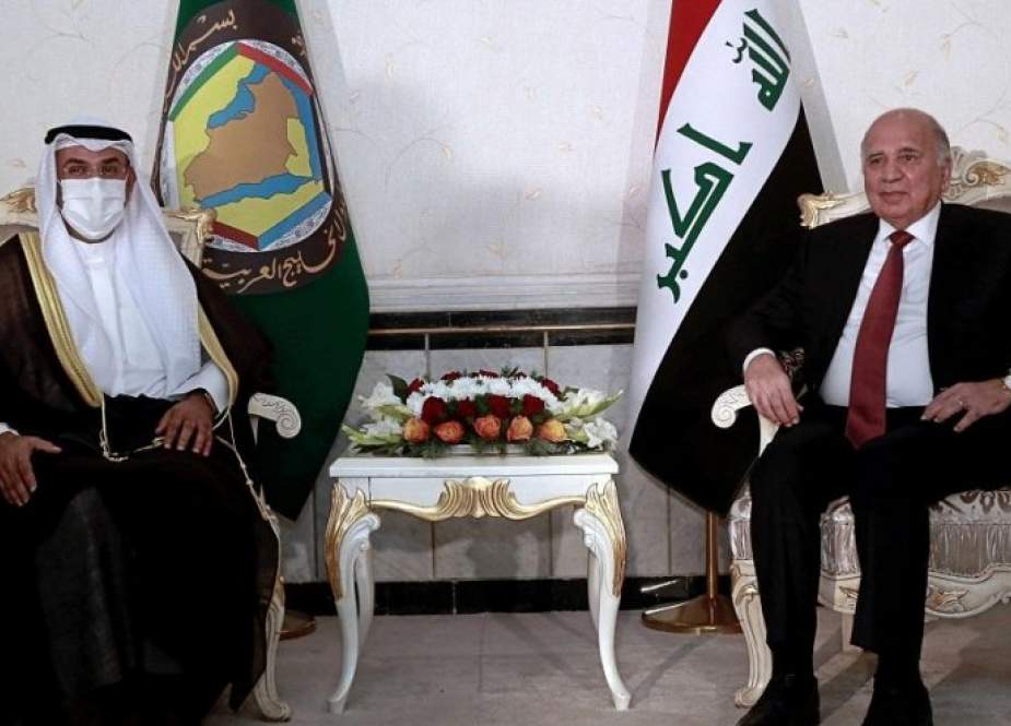 وزير خارجية العراق يلتقي الأمين العام لدول مجلس التعاون