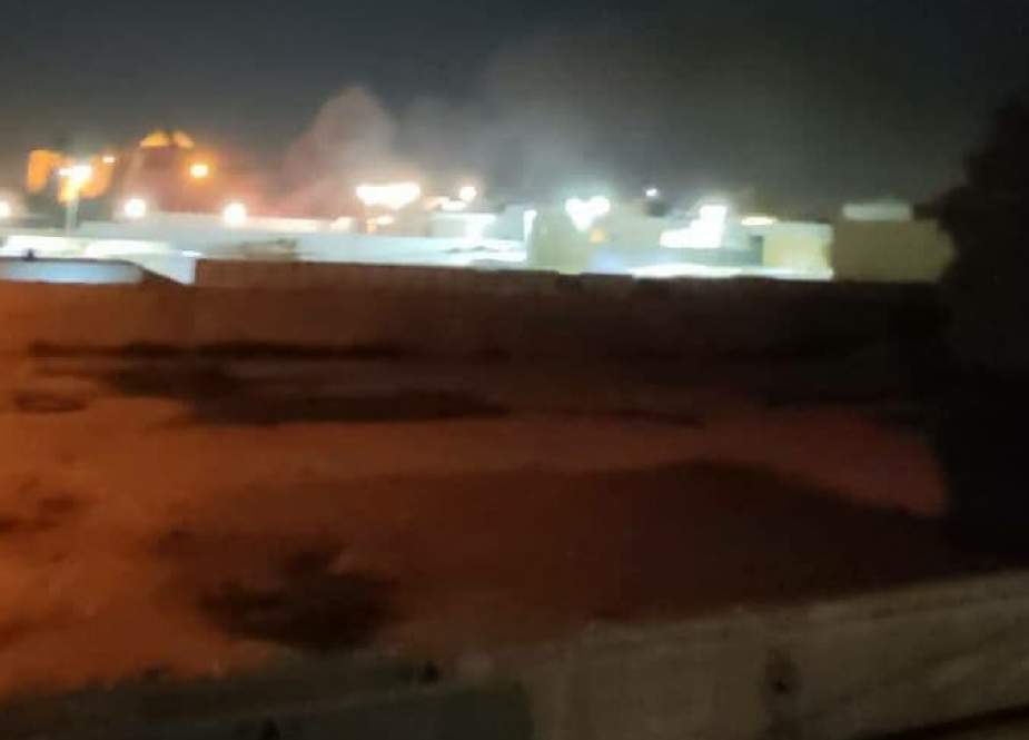 قصف السفارة الأمريكية ببغداد