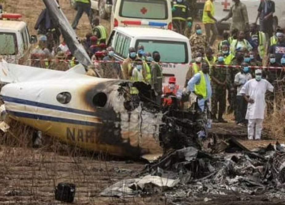 میکسیکو میں فوجی طیارہ گر کر تباہ، 6 اہلکار ہلاک
