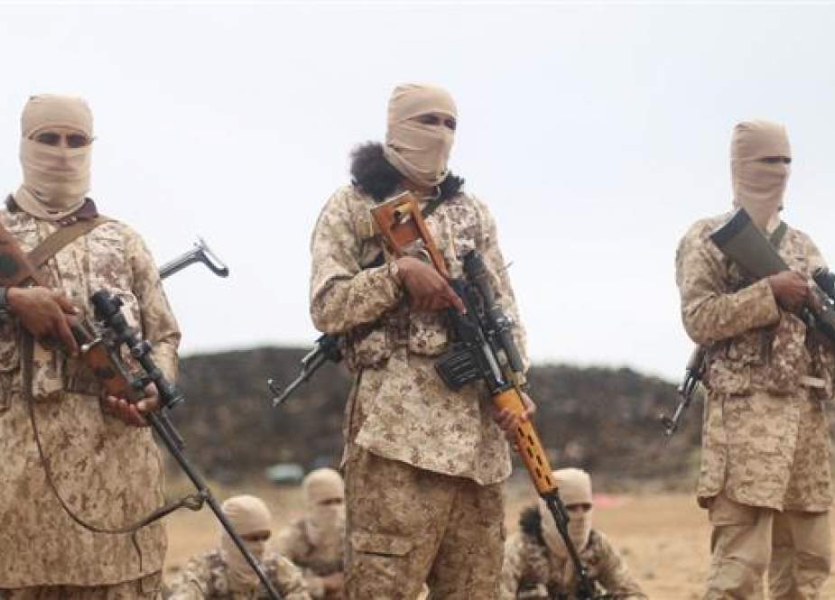 Takfiri Daesh terrorist group at an undisclosed location in Yemen’s southern province of al-Bayda.jpg