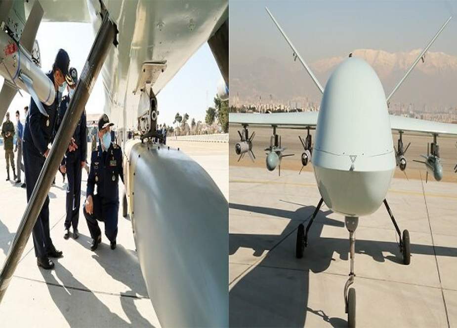 Drone Raksasa Kaman 22 Diluncurkan Oleh Angkatan Udara Iran