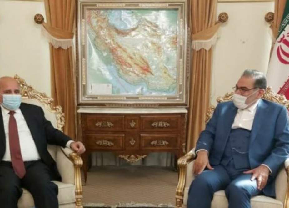 وزير الخارجية العراقي يلتقي الأدميرال شمخاني