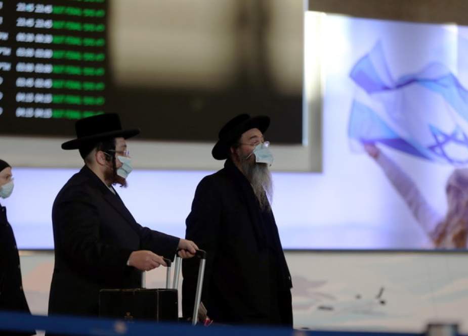 Rare passengers at Ben Gurion international airport near Tal Aviv.JPG