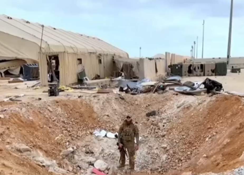US airbase of Ain Al-Asad in Iraq