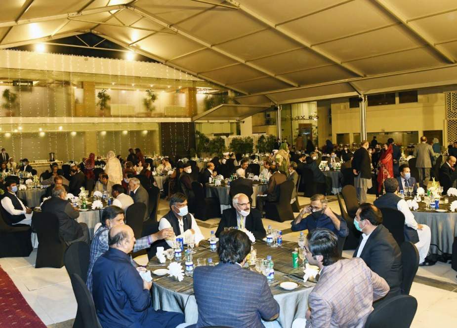 اسلام آباد، بلاول بھٹو کے عشائیہ میں مولانا فضل الرحمان، شاہدخاقان عباسی، رانا ثنااللہ سمیت رہنماؤں کی شرکت