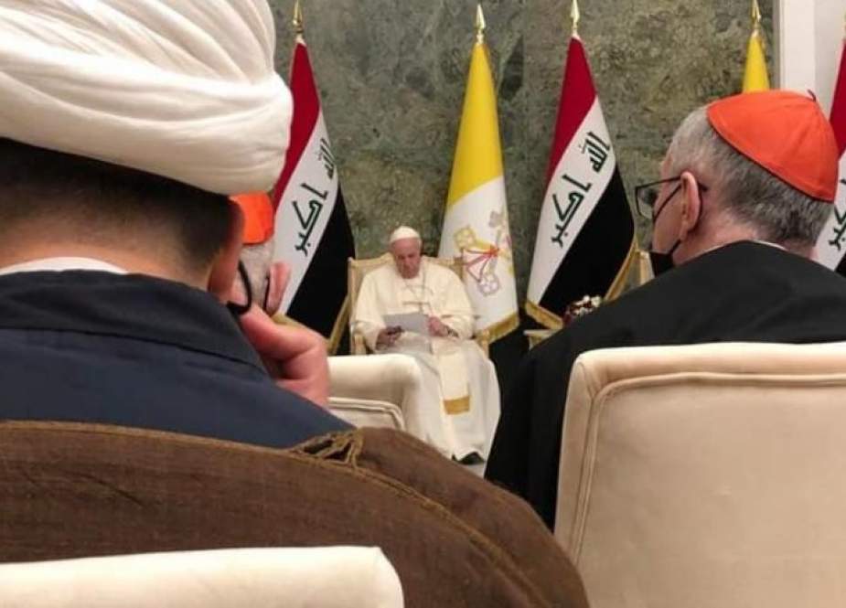 البابا من بغداد: على العالم التضامن في مواجهة تداعيات 