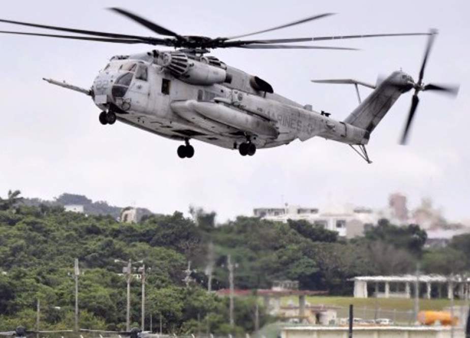 Warga Jepang Menuntut AS Untuk Berhenti Menerbangkan Helikopter Ilegal