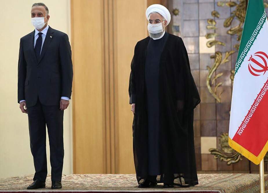 روحاني يحث الكاظمي بالإسراع في تسليم الأموال الإيرانية المحجوبة بالعراق