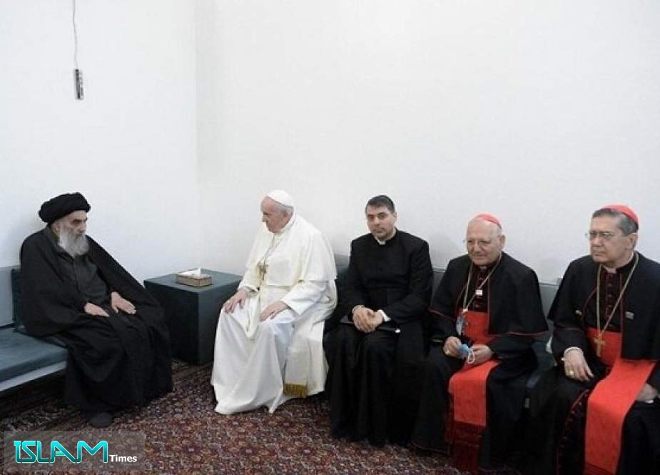 Pope & Sistani Meeting NO to Normalizing with Israeli Regime