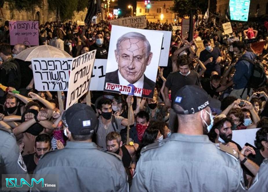 Israeli Protesters Attacked in 37th Consecutive Week of Anti-Netanyahu Demos