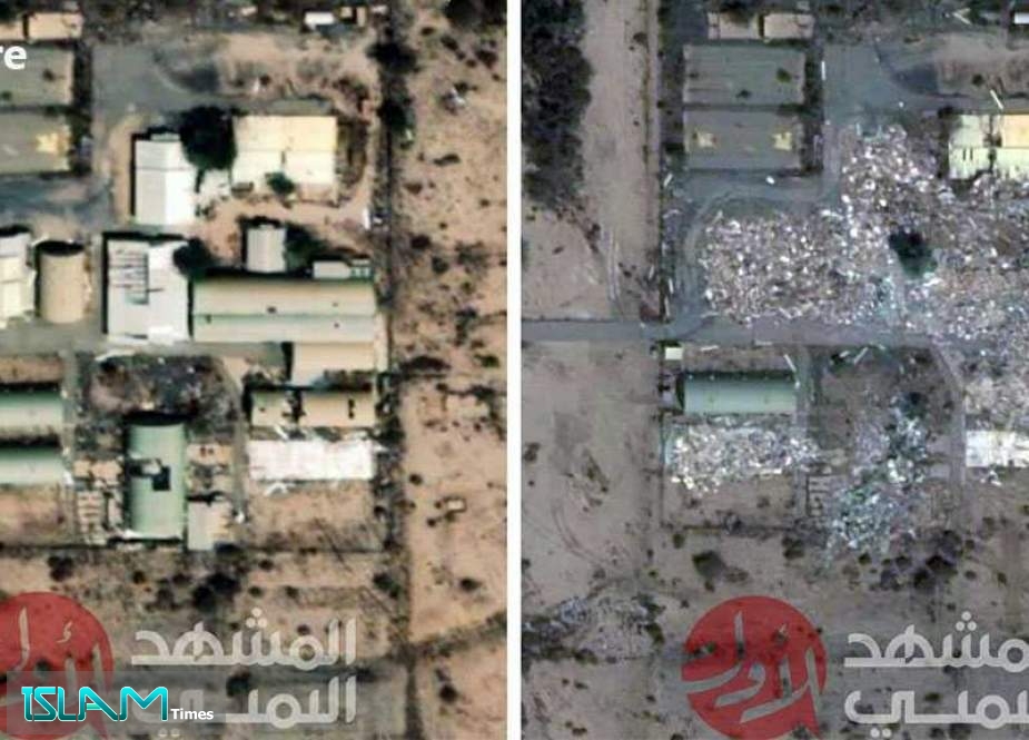Yemeni Resistance Publishes Aerial Images Showing Damage in Saudi King Khalid Airbase