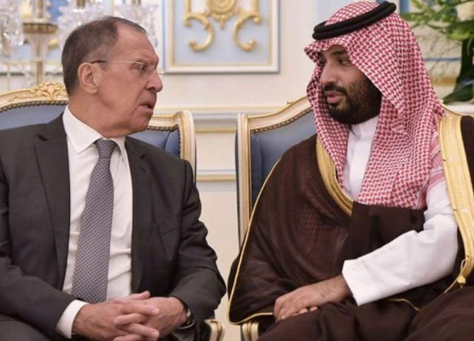 محمد بن سلمان سے روسی وزیر خارجہ سرگئی لاروف کی ملاقات