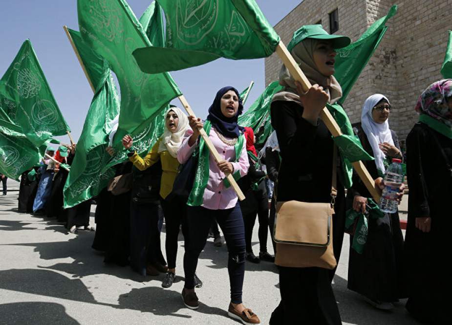 Women elected as representatives to the Hamas Political Bureau.jpg