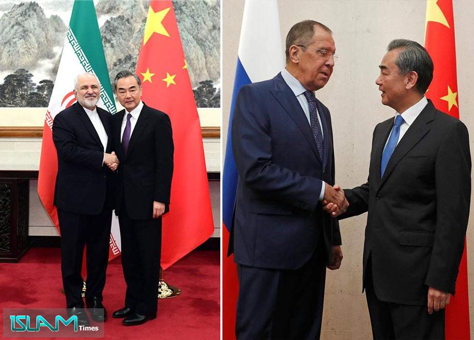 Sputnik: Moskva-Pekin-Tehran üçlüyü ABŞ-ı özündən çıxarıb