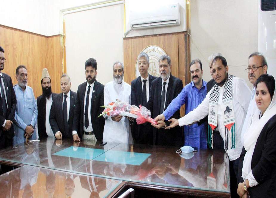 وکلاء برادری فلسطین کاز کیلئے جدوجہد جاری رکھے گی، کراچی بار ایسوسی ایشن