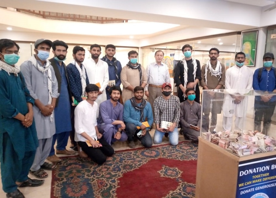 لاہور، فیصل آباد کے امامیہ طلبہ جامع مسجد محمدی گلبرگ کے دورے پر