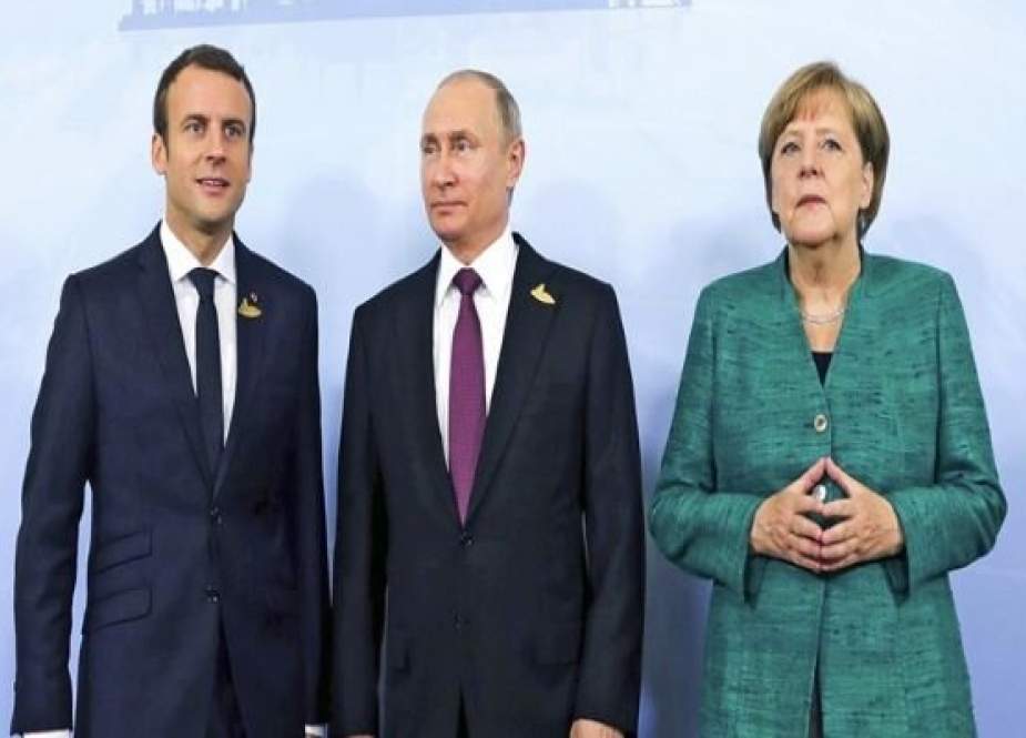 Macron, Putin, Merkel Membahas Kesepakatan Nuklir Iran