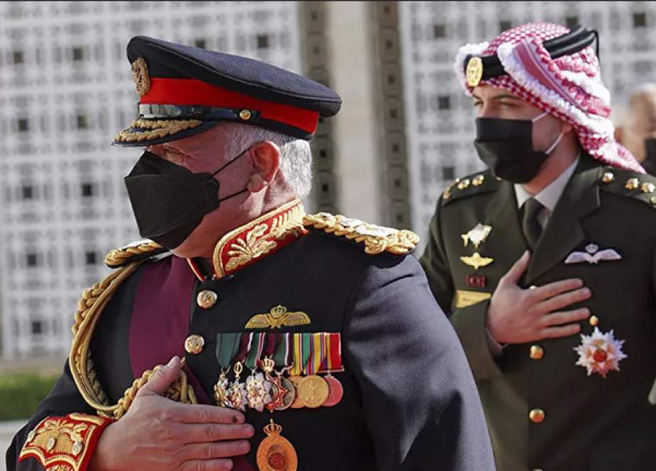 King Abdullah II and Hamzah bin Al-Hussein