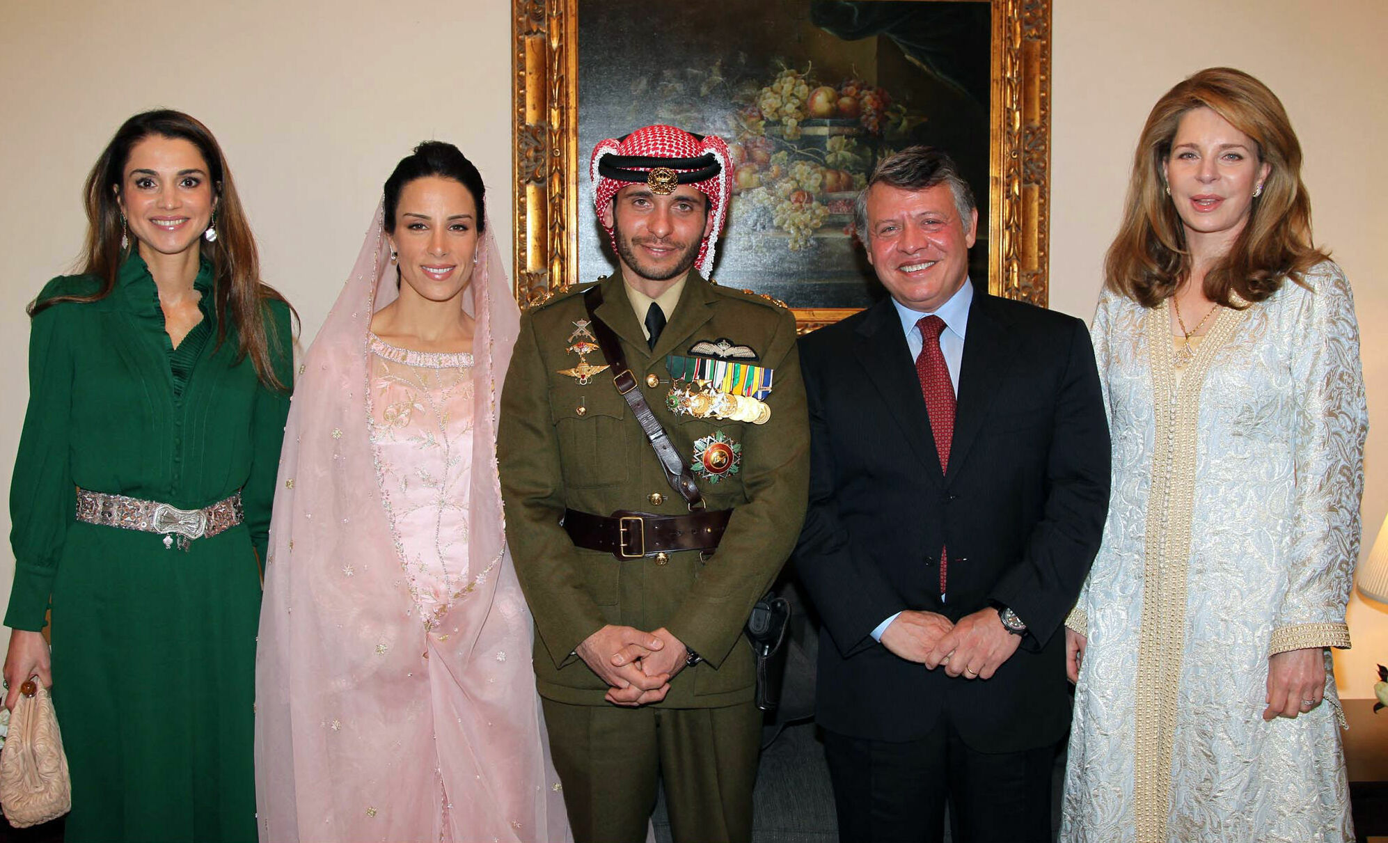 King Abdullah II and Prince Hamzah