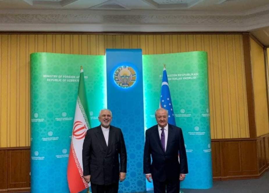 وزير الخارجية الإيراني یلتقی نظيره الأوزبكي في طشقند